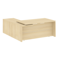 Стол руководителя угловой, правый Yalta LT.C-18 R акация лорка